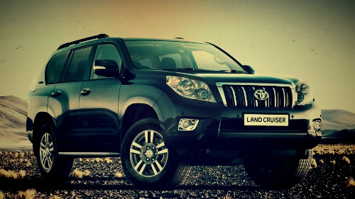 Car rental with English-speaking driver in Kyiv — Toyota Land Cruiser Prado